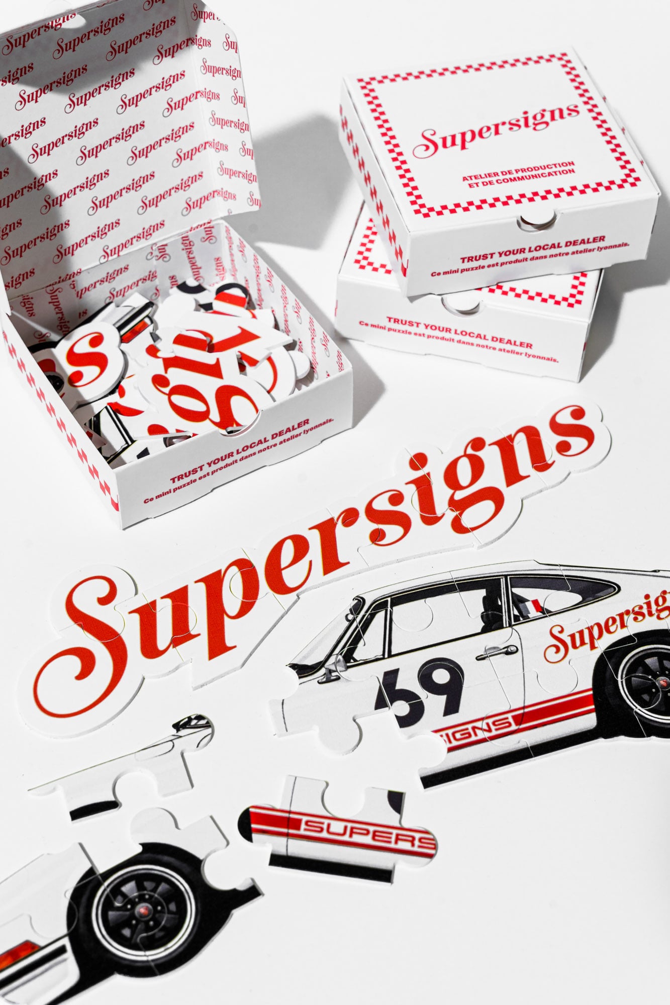 Mini puzzle personnalisé Supersigns